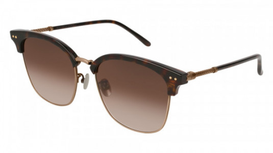 Bottega Veneta BV0155SK Sunglasses, BRONZE with BROWN lenses