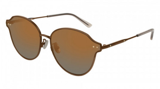 Bottega Veneta BV0156SK Sunglasses, BRONZE with BRONZE lenses