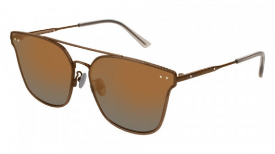 Bottega Veneta BV0158SK Sunglasses, BRONZE with BRONZE lenses