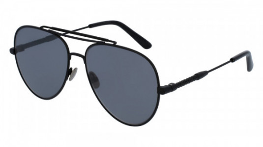Bottega Veneta BV0073S Sunglasses, BLACK with GREY polarized lenses