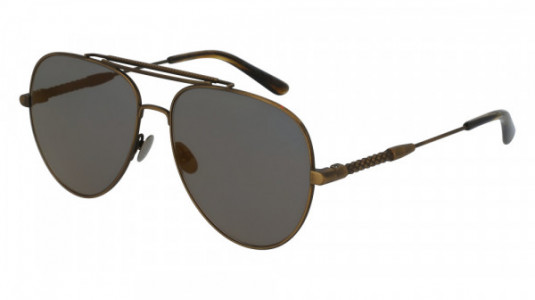 Bottega Veneta BV0073S Sunglasses, BRONZE with COPPER lenses