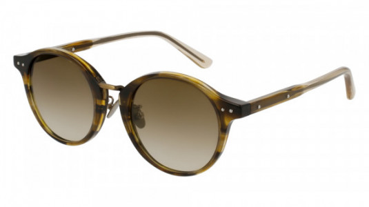 Bottega Veneta BV0080SA Sunglasses, BROWN with BROWN lenses