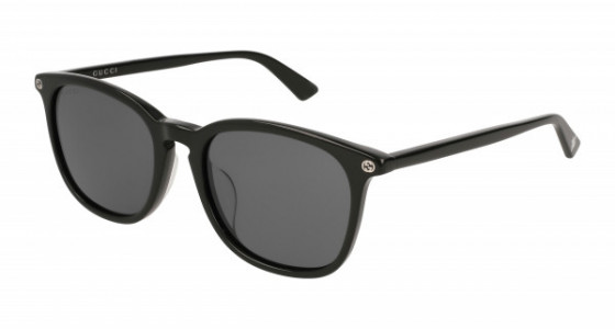 Gucci GG0154SA Sunglasses, 001 - BLACK with GREY lenses