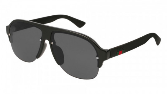 Gucci GG0172SA Sunglasses, BLACK with GREY lenses