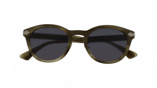 Gucci GG0071S Sunglasses, HAVANA with GREY lenses