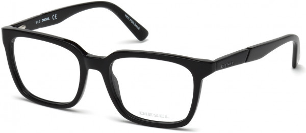 Diesel DL5246 Eyeglasses, 001 - Shiny Black