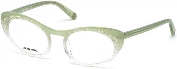 Dsquared2 DQ5224 Eyeglasses, 094 - Matte Light Green