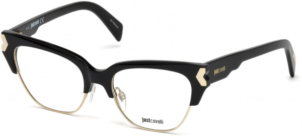 Just Cavalli JC0803 Eyeglasses, 001 - Shiny Black