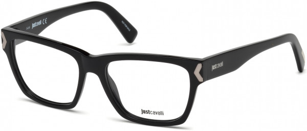 Just Cavalli JC0805 Eyeglasses, 001 - Shiny Black