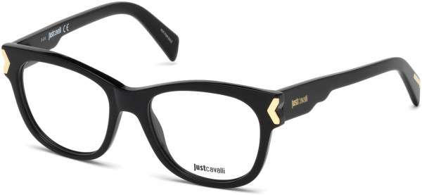 Just Cavalli JC0806 Eyeglasses, 001 - Shiny Black