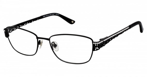 Jimmy Crystal MALAGA Eyeglasses, BLACK