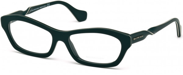 Balenciaga BA5039 Eyeglasses, 097 - Matte Dark Green