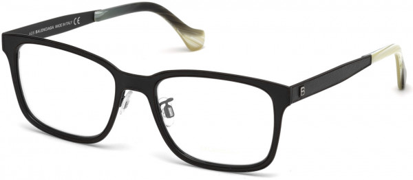 Balenciaga BA5055 Eyeglasses, 002 - Matte Black