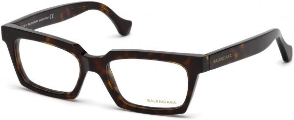 Balenciaga BA5072 Eyeglasses, 052 - Dark Havana