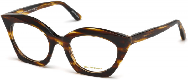 Balenciaga BA5077 Eyeglasses, 050 - Dark Brown/other