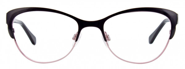 Takumi TK1027 Eyeglasses, 090 - Satin Black  & Light Pink