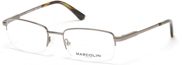 Marcolin MA3002 Eyeglasses, 008 - Shiny Gunmetal