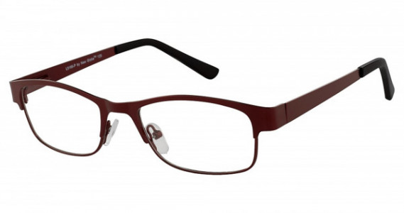 New Globe L5166-P Eyeglasses, BURGUNDY