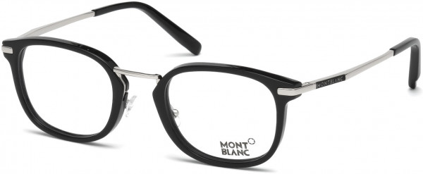Montblanc MB0671 Eyeglasses, 005 - Black/other