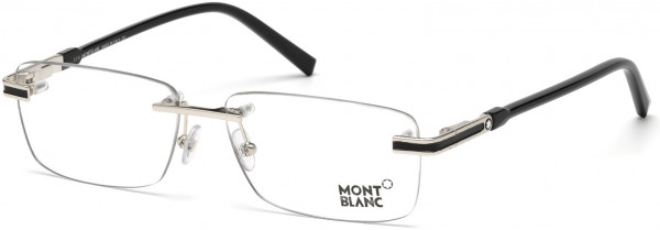 Montblanc MB0679 Eyeglasses, 028 - Shiny Rose Gold