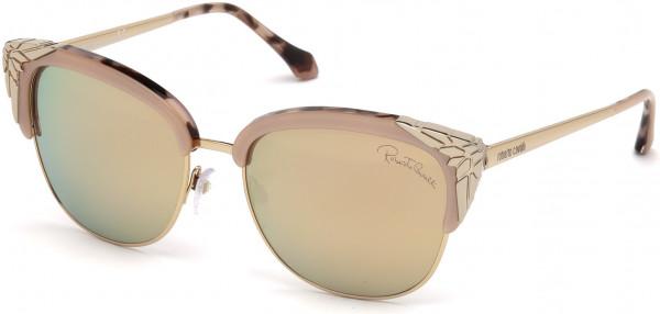 Roberto Cavalli RC1014 Wezn Sunglasses, 74L - Pink /other / Roviex Mirror