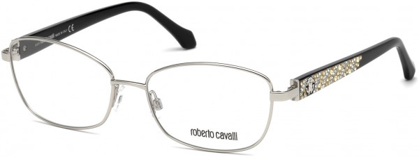 Roberto Cavalli RC5002 Abetone Eyeglasses, 016 - Shiny Palladium