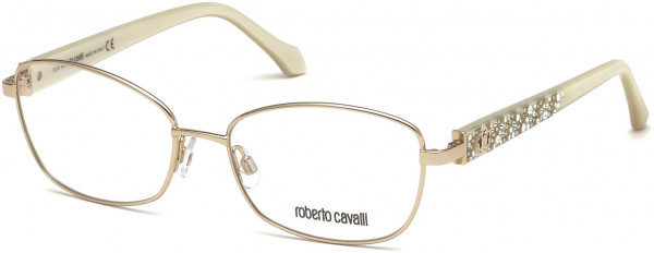Roberto Cavalli RC5002 Abetone Eyeglasses, 028 - Shiny Rose Gold