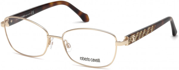 Roberto Cavalli RC5002 Abetone Eyeglasses, A28 - Shiny Rose Gold