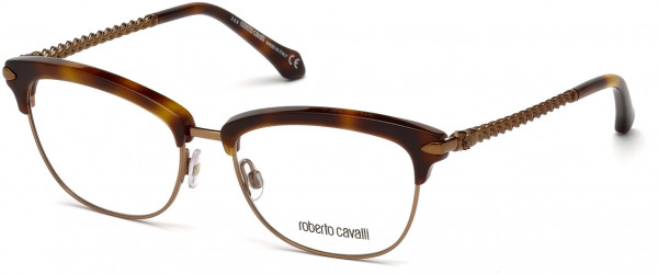 Roberto Cavalli RC5046 Fauglia Eyeglasses, 052 - Dark Havana