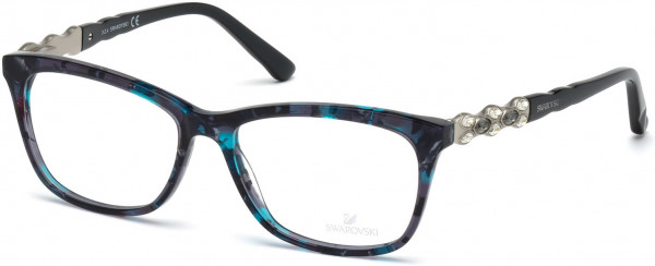 Swarovski SK5133 Fancy Eyeglasses, 092 - Blue/other