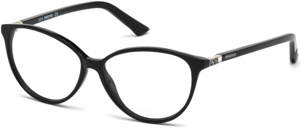 Swarovski SK5136 Frida Eyeglasses, 001 - Shiny Black