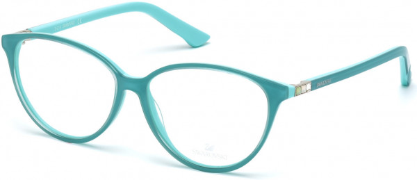 Swarovski SK5136 Frida Eyeglasses, 095 - Light Green/other