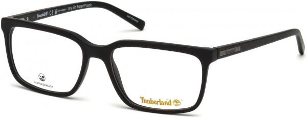 Timberland TB1580 Eyeglasses, 002 - Matte Black