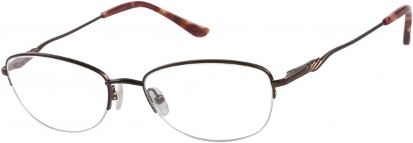 Catherine Deneuve CD0374 Eyeglasses, Q11 - Satin Brown