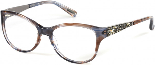 GUESS by Marciano GM0244 Eyeglasses, E50 - Brown / Blue