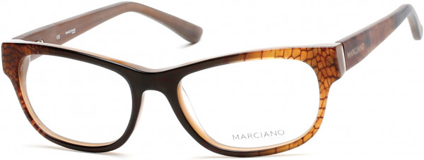 GUESS by Marciano GM0261 Eyeglasses, 050 - Dark Brown/other