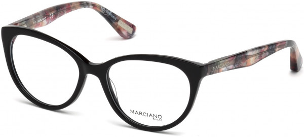 GUESS by Marciano GM0315 Eyeglasses, 001 - Shiny Black
