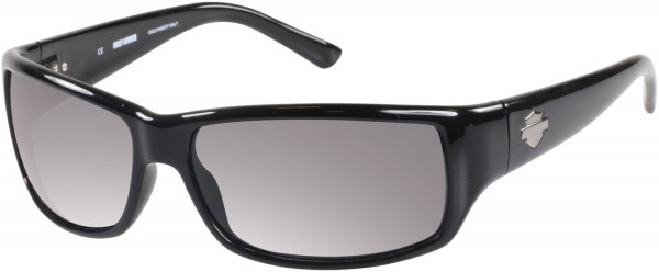 Harley-Davidson HD0860X Sunglasses, C33 - Black / Solid Smoke Lens