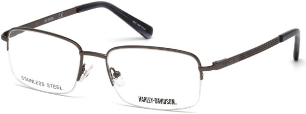 Harley-Davidson HD0764 Eyeglasses, 009 - Matte Gunmetal