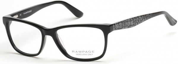 Rampage RA0158A Eyeglasses, 001 - Shiny Black