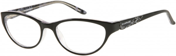 Rampage RA0178 Eyeglasses, B84 - Black