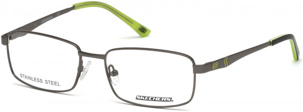 Skechers SE3211 Eyeglasses, 009 - Matte Gunmetal