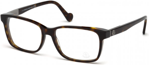 Moncler ML5012 Eyeglasses, 052 - Dark Havana