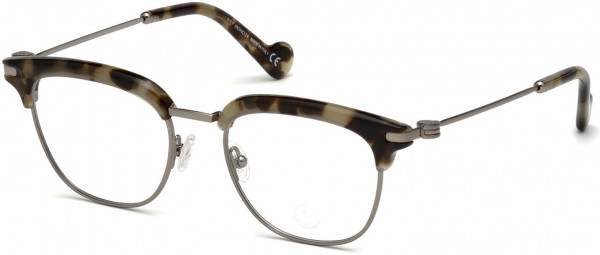Moncler ML5021 Eyeglasses, 055 - Coloured Havana