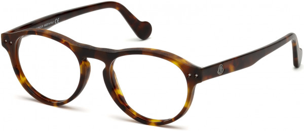 Moncler ML5022 Eyeglasses, 052 - Dark Havana