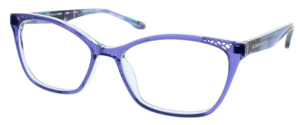 BCBGMAXAZRIA BlackLIZZIE Eyeglasses, Purple Royal Laminate