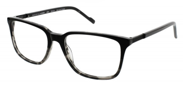 ClearVision D 21 Eyeglasses, Black Fade
