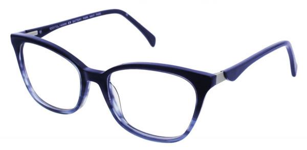 ClearVision BATTERY PARK Eyeglasses, Navy Fade