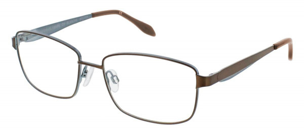 ClearVision BLANCHE Eyeglasses, Brown