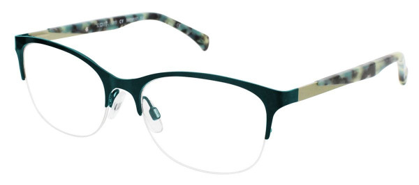 ClearVision DAVENPORT Eyeglasses, Teal
